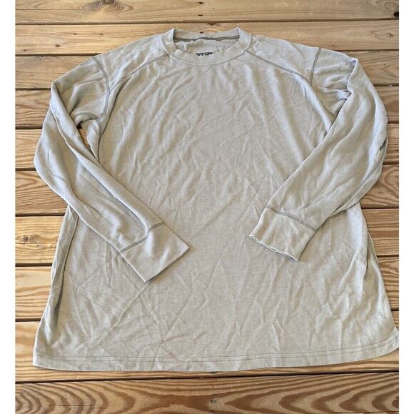 XGO Flame Resistant Long Sleeve Shirt Size Large Men’s Beige - Picture 1 of 6